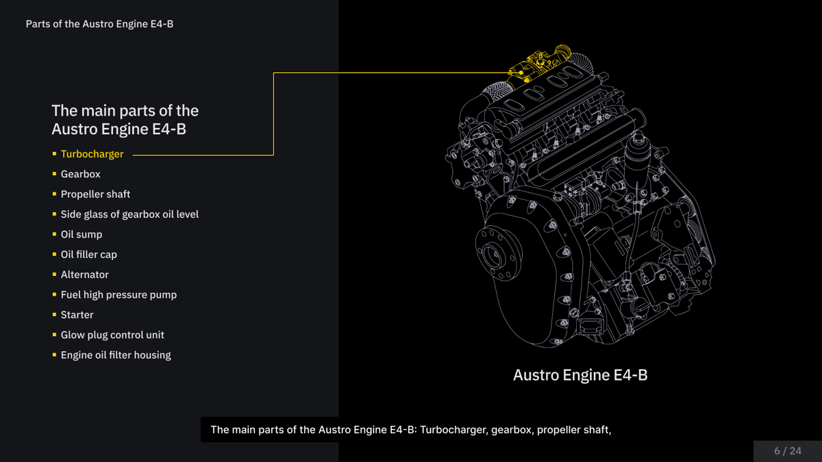 E4 Engine Evionica — Diamond DA42 E-Learning