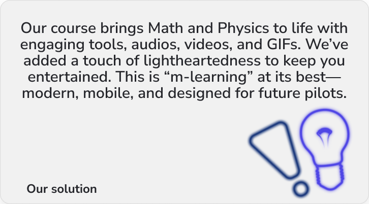 What a Pilot Needs: Math and Physics