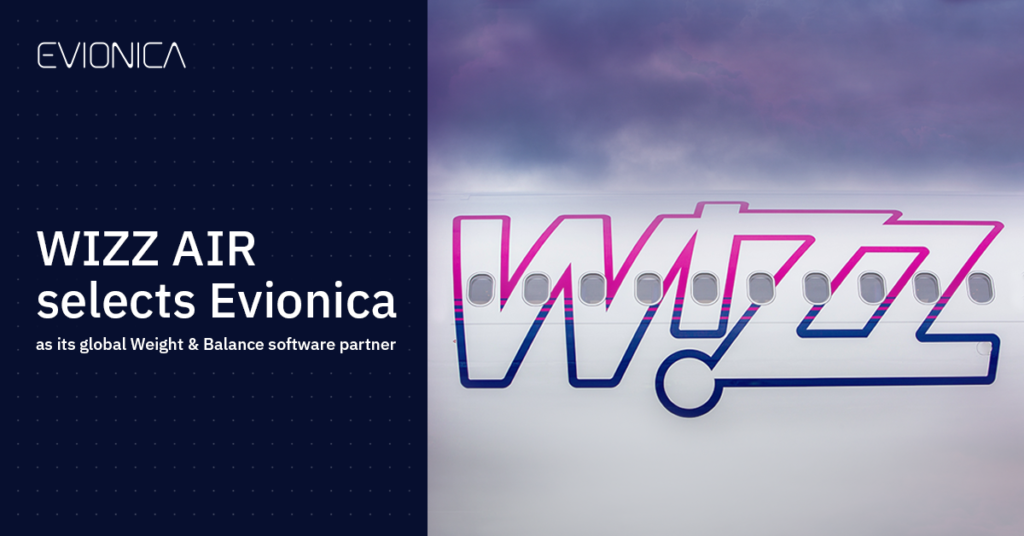 Wizz Air Weight & Balance software partner Evionica