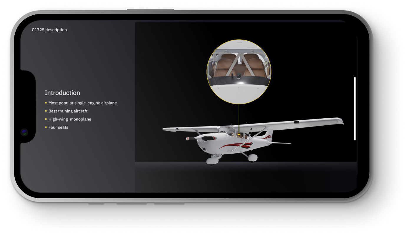 New CBT course for Cessna 172S Skyhawk joined our training package!